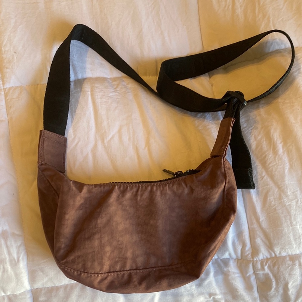baggu mini nylon crescent bag